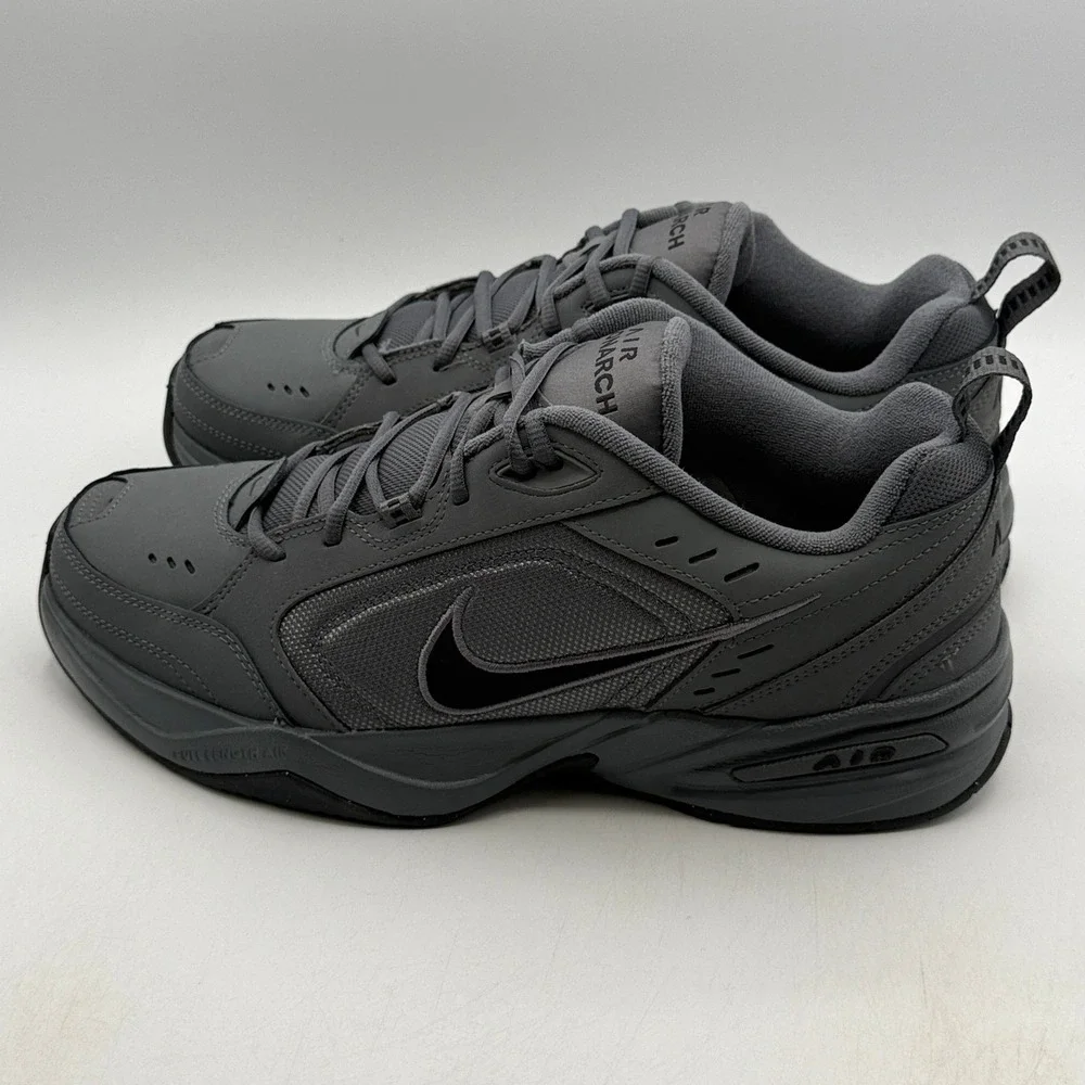 Nike Air Monarch IV Shoes Mens Size 12 Dark Grey Black Training 415445-020